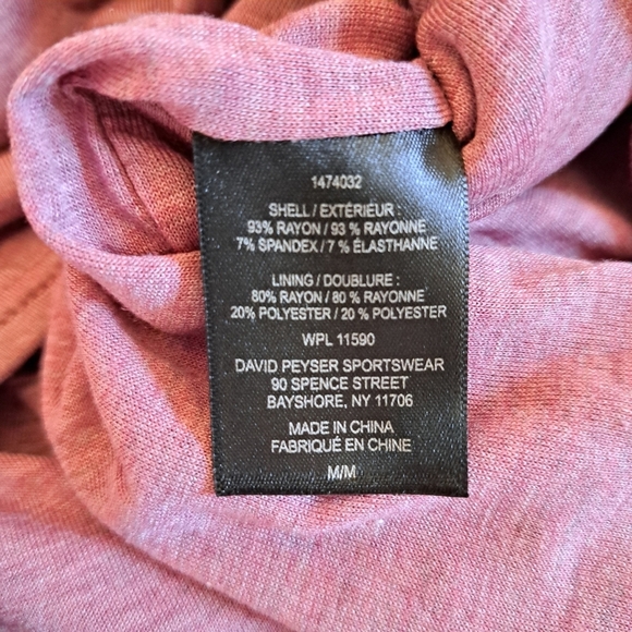 32 Degrees Cool Pink Casual Dress Women's Medium Stretch Dress - Picture 12 of 16